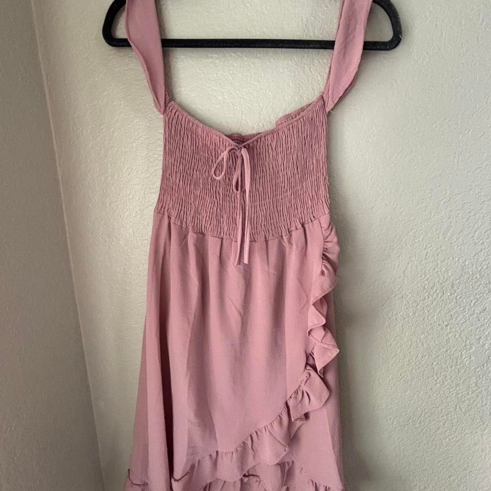Pink Small Ruffle Dress - Picture 2 of 6